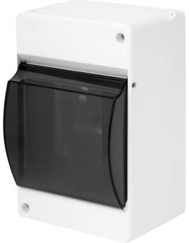 KREPTA 3 Корпус пластиковый КМПн 2/4 IP30 белый IEK