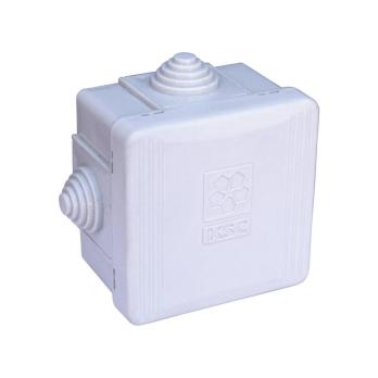 Коробка распаячная KSC, 11-302, 65х65х40, для открытого монтажа, IP55 